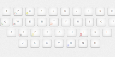 一款HTML的键盘导航源码